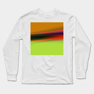 RED BLUE GREEN TEXTURE ART Long Sleeve T-Shirt